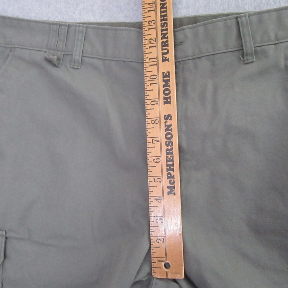 Brahma Mens Cargo Shorts 44 x 10 Green Hiking Hunting Pocket Outdoor - Picture 7 of 9